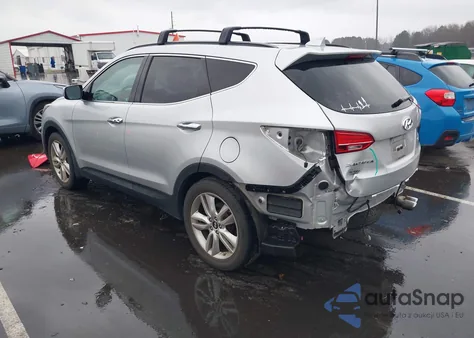 2015 Hyundai Santa Fe Sport 2.0L Turbo z USA, uszkodzony, nr VIN 5XYZW4LAXFG303596